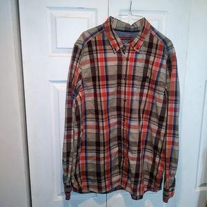 The North Face mens size XL button up!